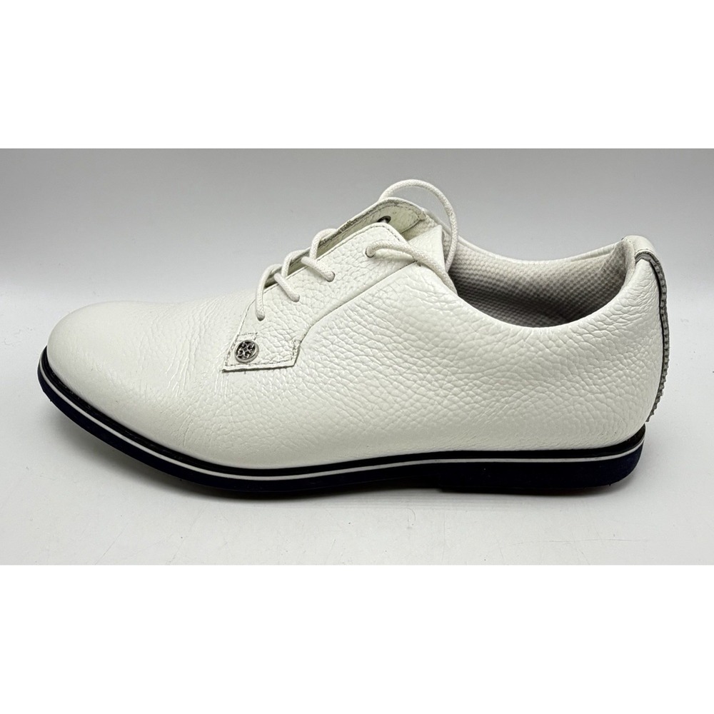 G/Fore Golf Shoe Women 10 Gallivanter Pebble Leather White Solid GFLC0EF02